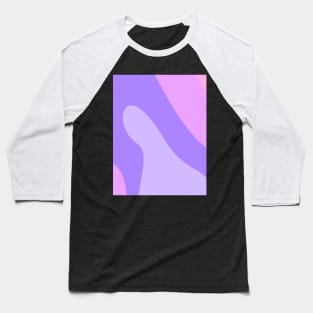 Boho abstract magical pastel swirl pattern Baseball T-Shirt